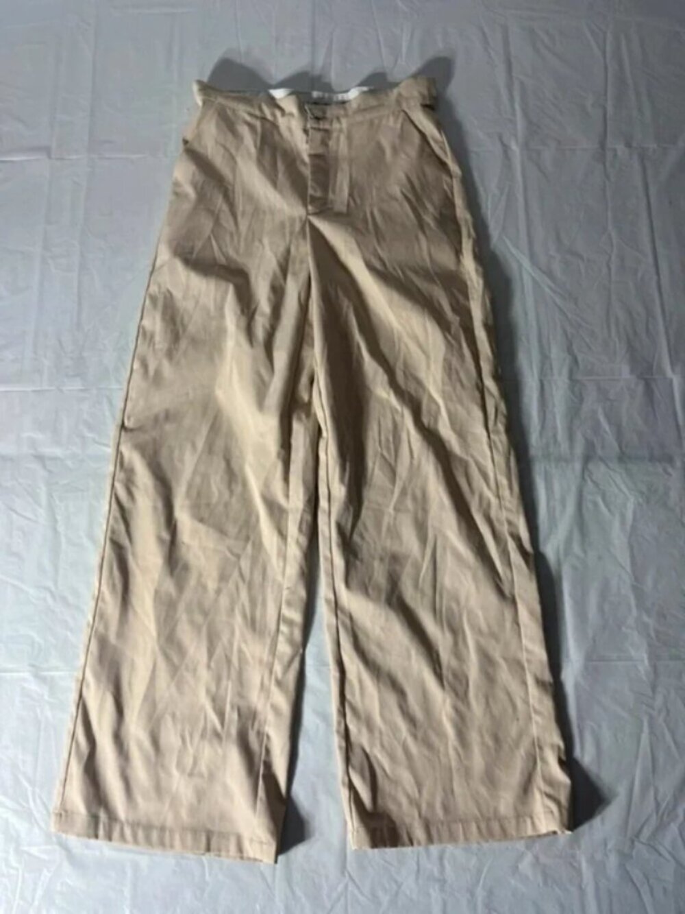 New Generation khaki beige BDG Urban Outfitters wide leg pants